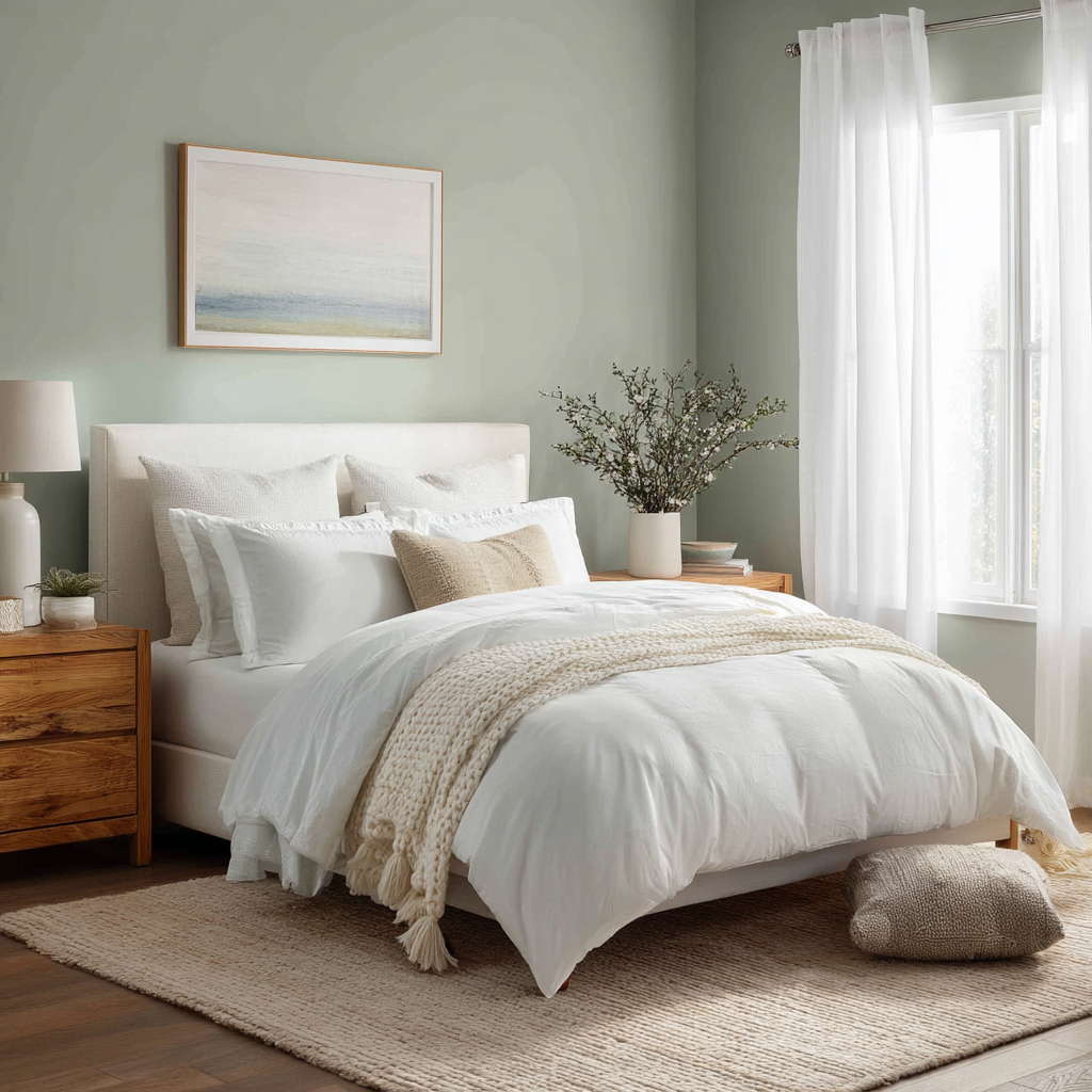 sage green bedroom ideas