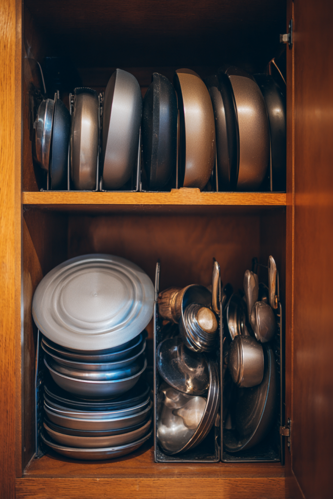 tiny kitchen organizing hacks