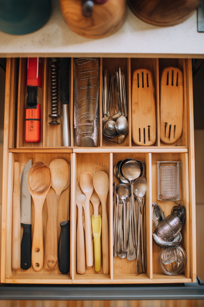 tiny kitchen organizing hacks