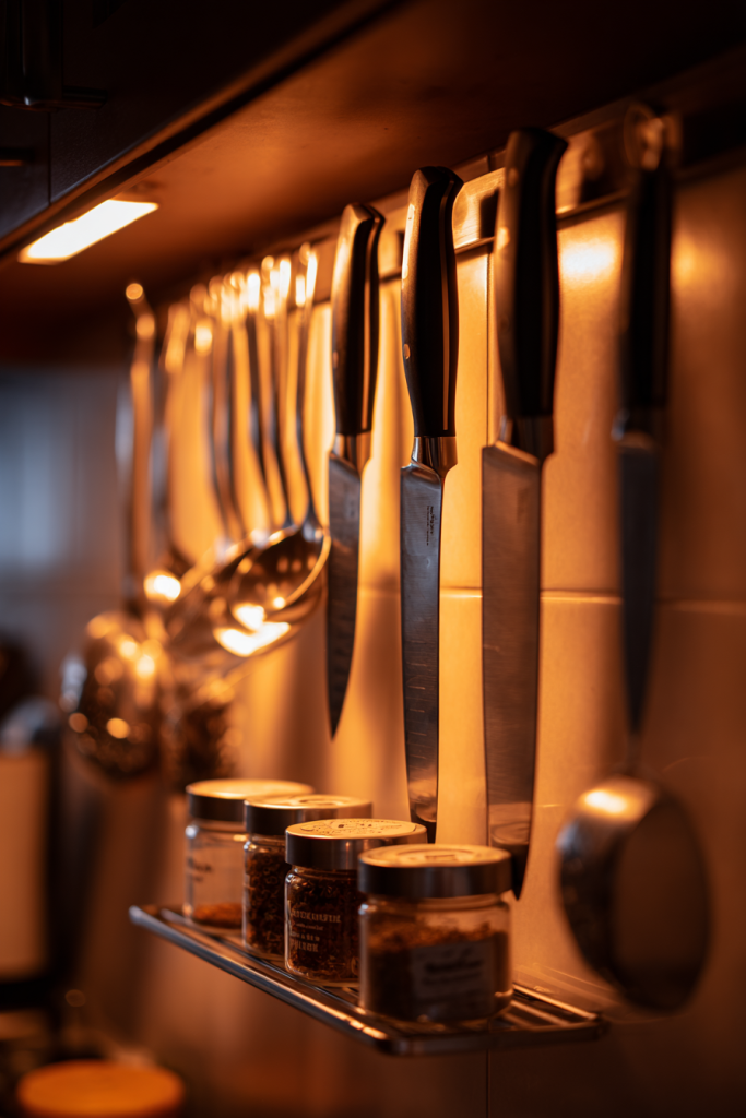 tiny kitchen organizing hacks