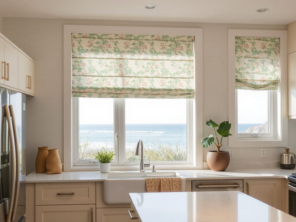 coastal window treatments - step by step