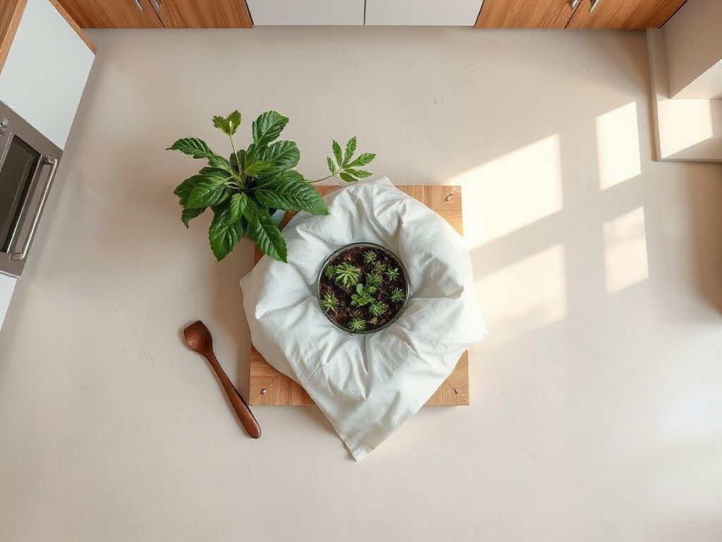 diy garden bed - detailed view