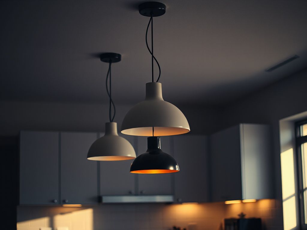drop ceiling lamps - detailed view