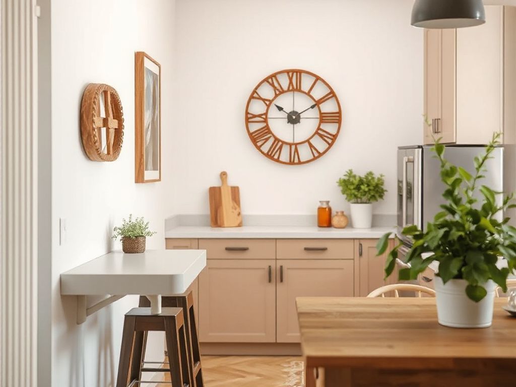 entryway wall decor - detailed view