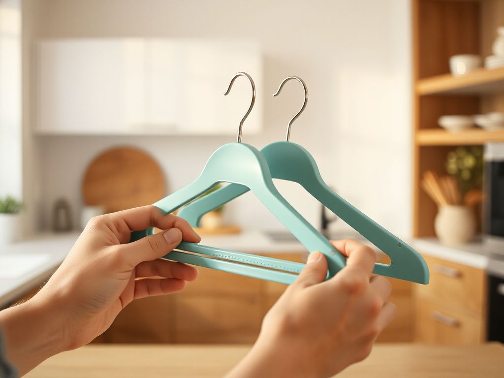 foldable hangers - step by step