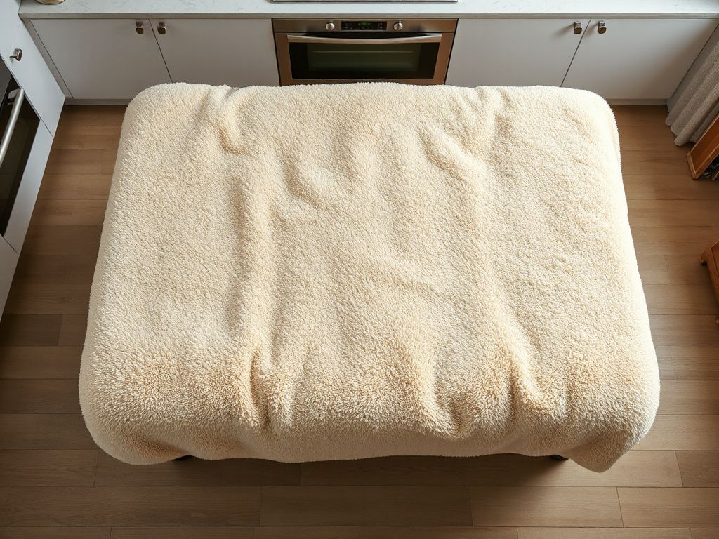 king size sherpa blanket - detailed view