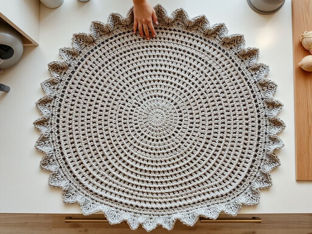 large crochet blanket - step by step