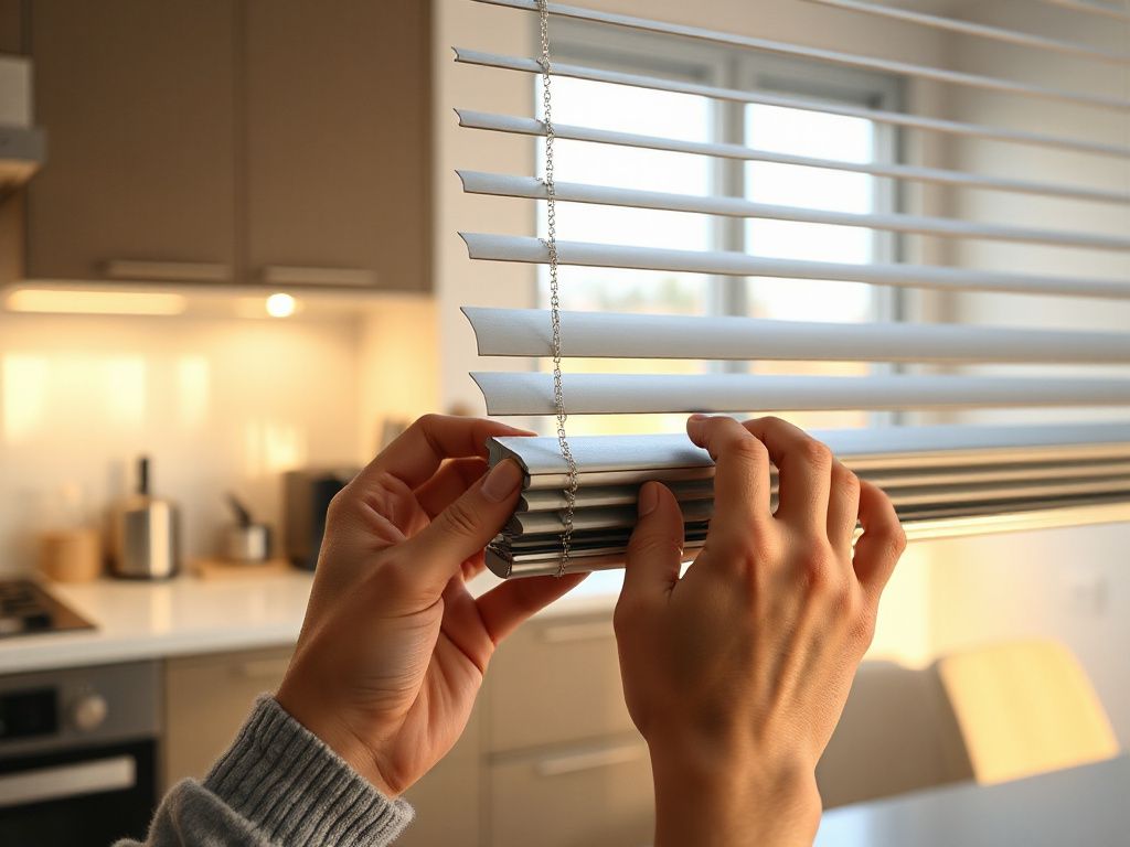 magnetic blinds - step by step