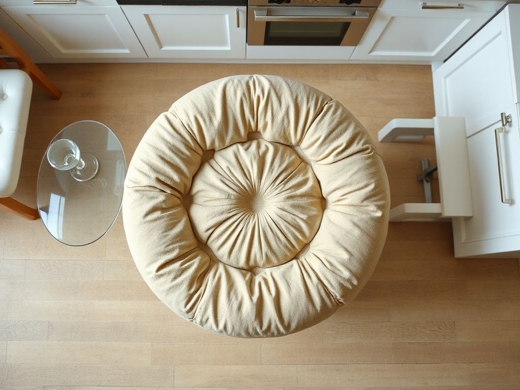 puffy chair - detailed view