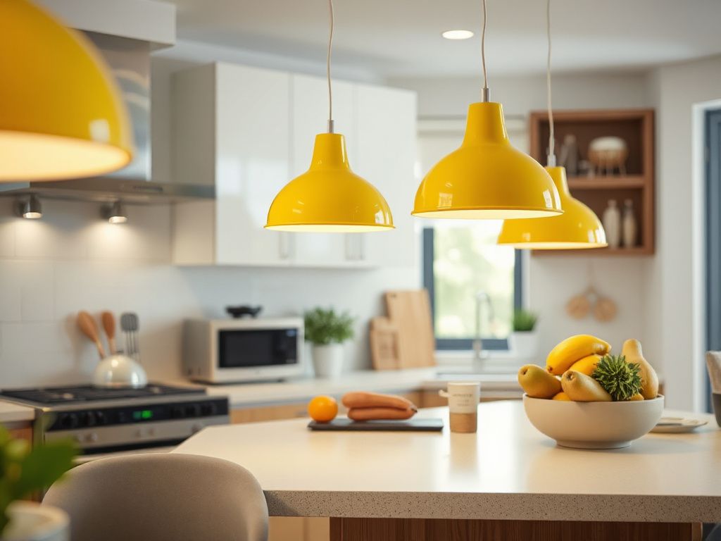 yellow lamp shades - step by step